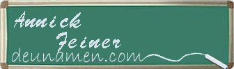 Annick Feiner Visitenkarte